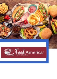 Image of various types of American Food